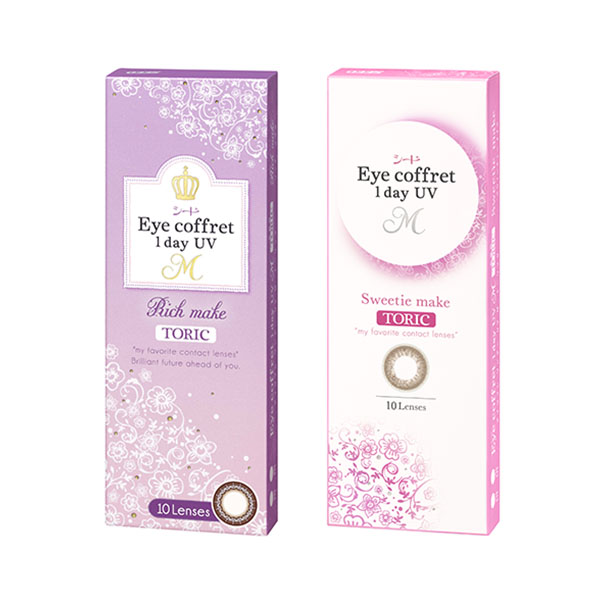 シード Eye coffret 1day UV M TORIC